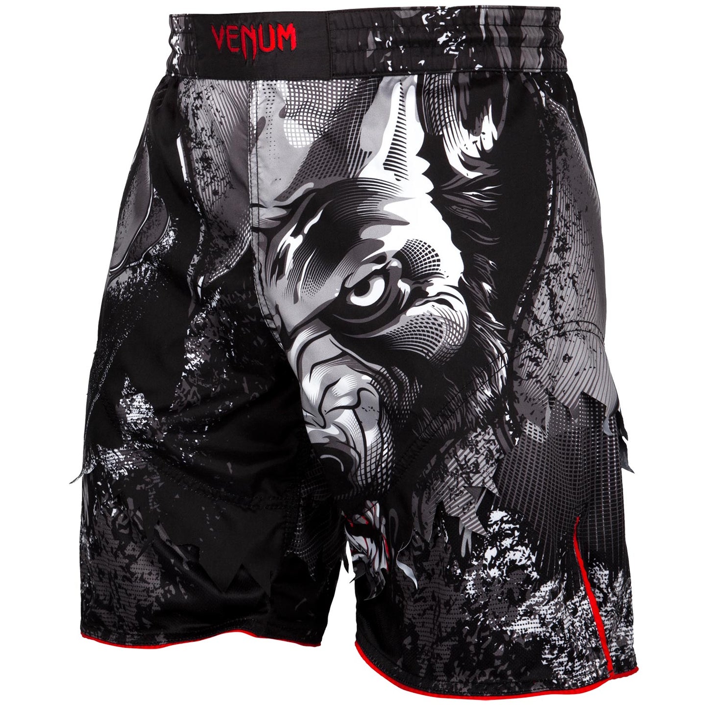 Venum Werewolf Fightshorts - Black/Grey