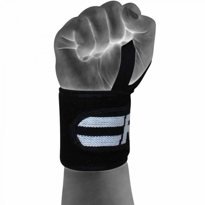 Sangles de musculation RDX W2 - Noir/Blanc
