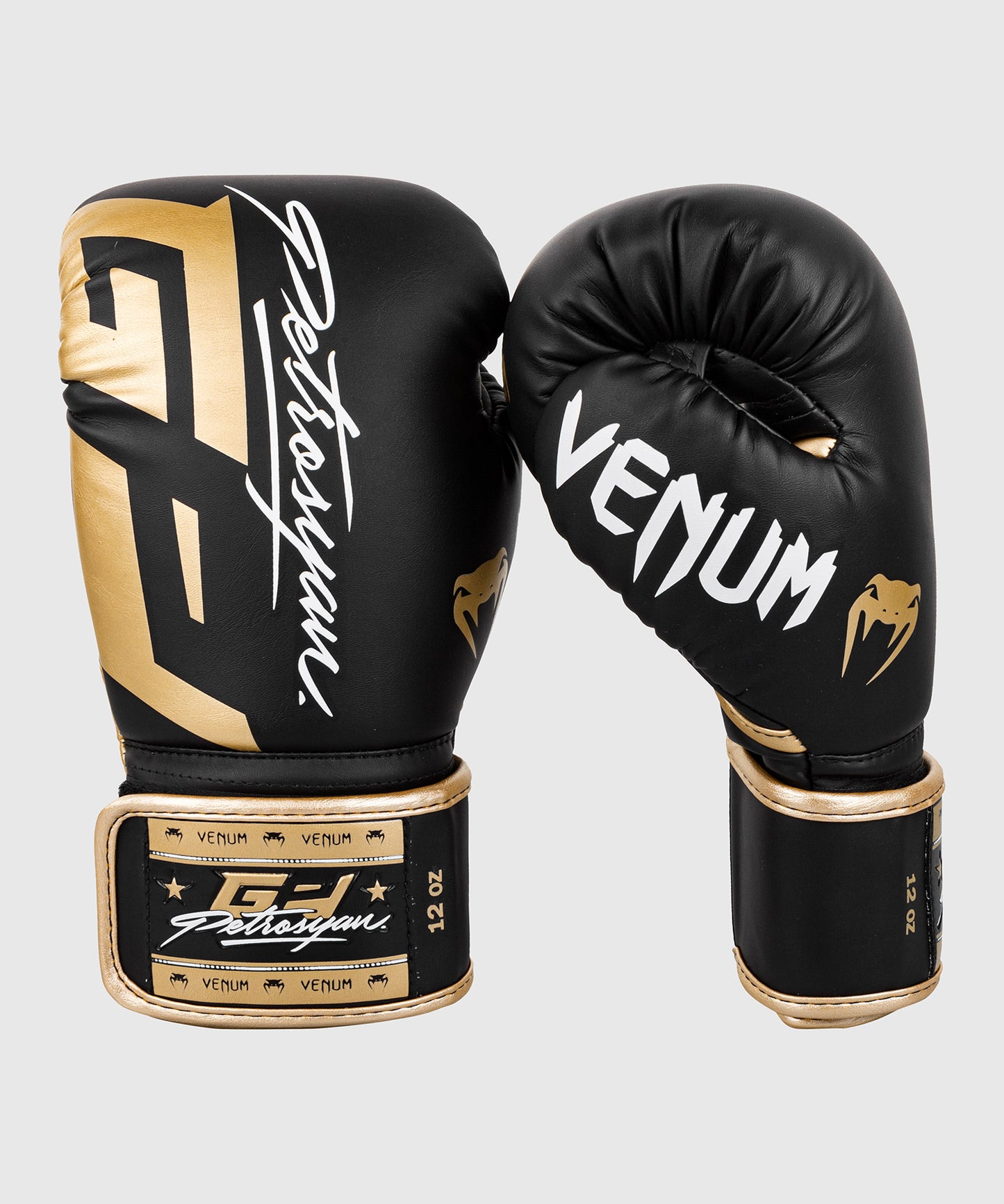 Venum Petrosyan Boxing Gloves - Black/Gold