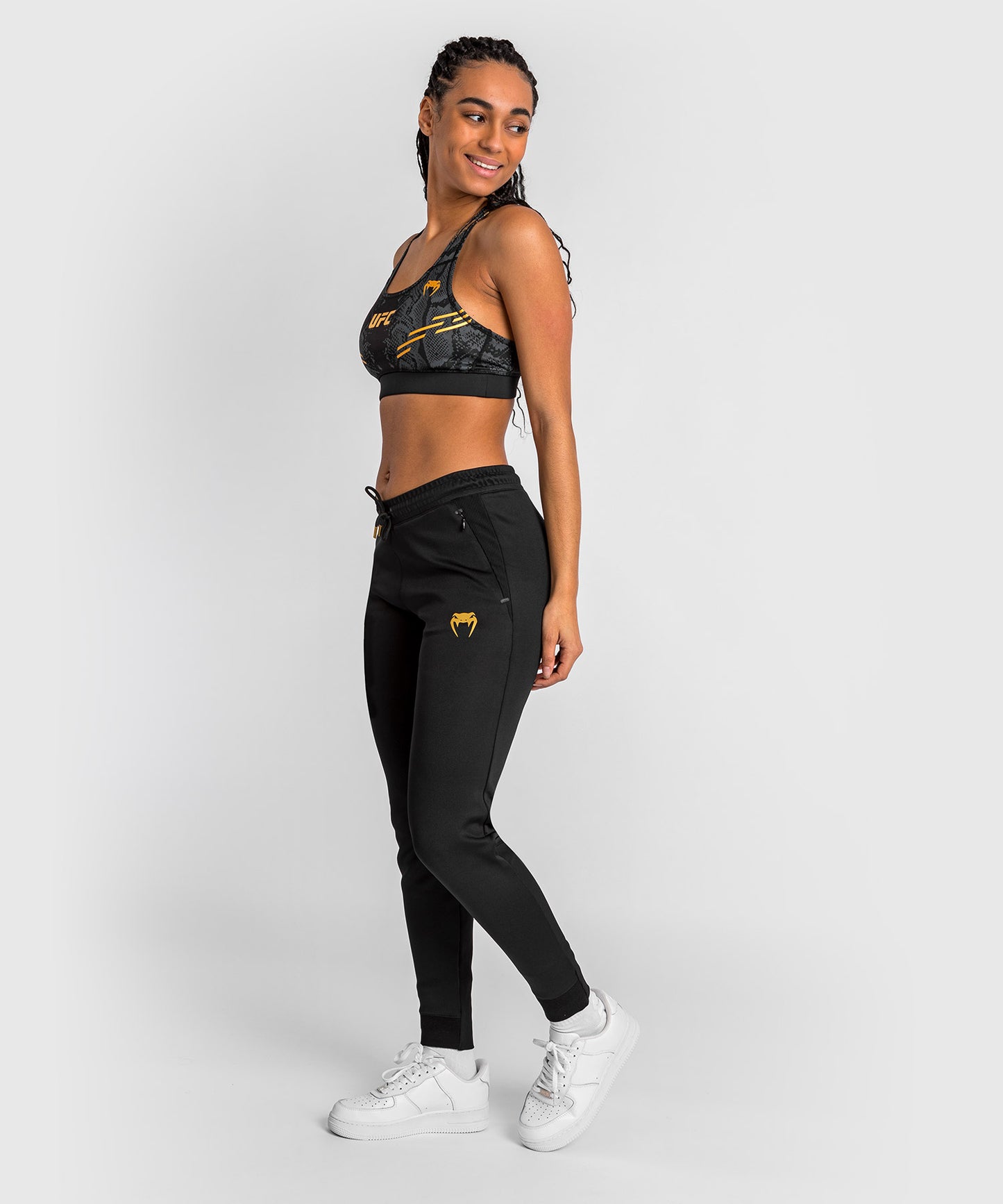 Pantalon Walkout pour Femmes UFC Adrenaline by Venum Authentic Fight Night - Champion