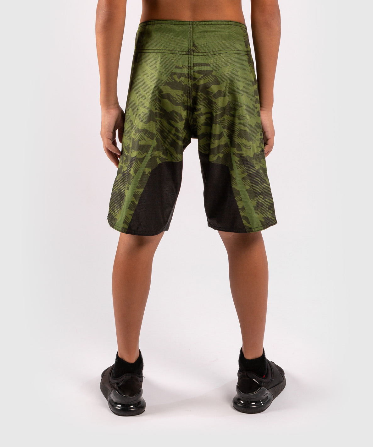 Venum Trooper Kinder Fightshorts - Forest Camo/Schwarz
