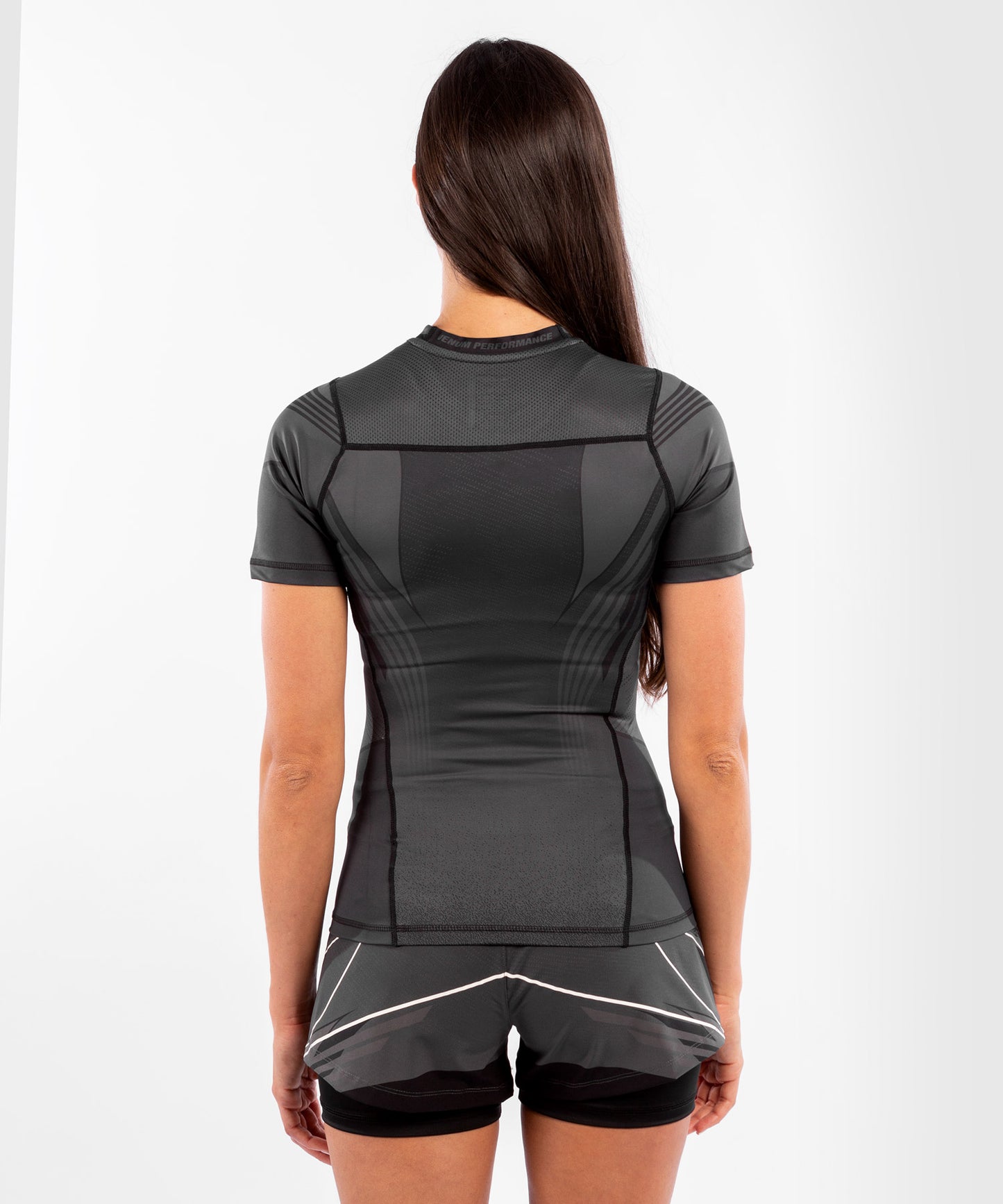 UFC Venum Authentic Fight Night Women's Rashguard - Black