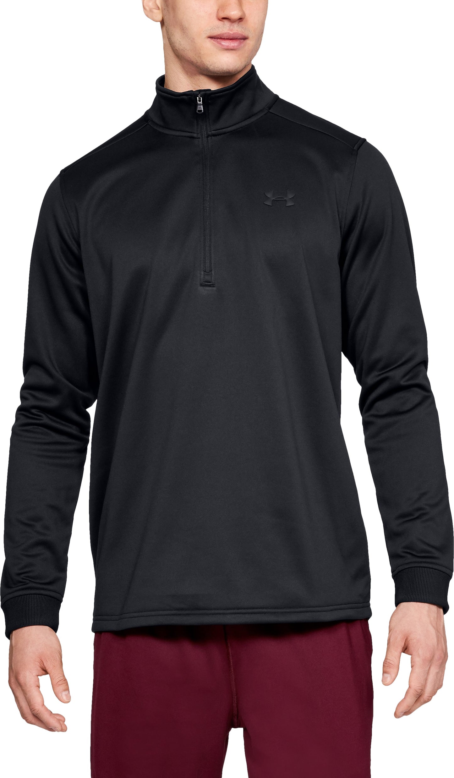 Maillot Under Armour Fleece - Manches longues - Noir