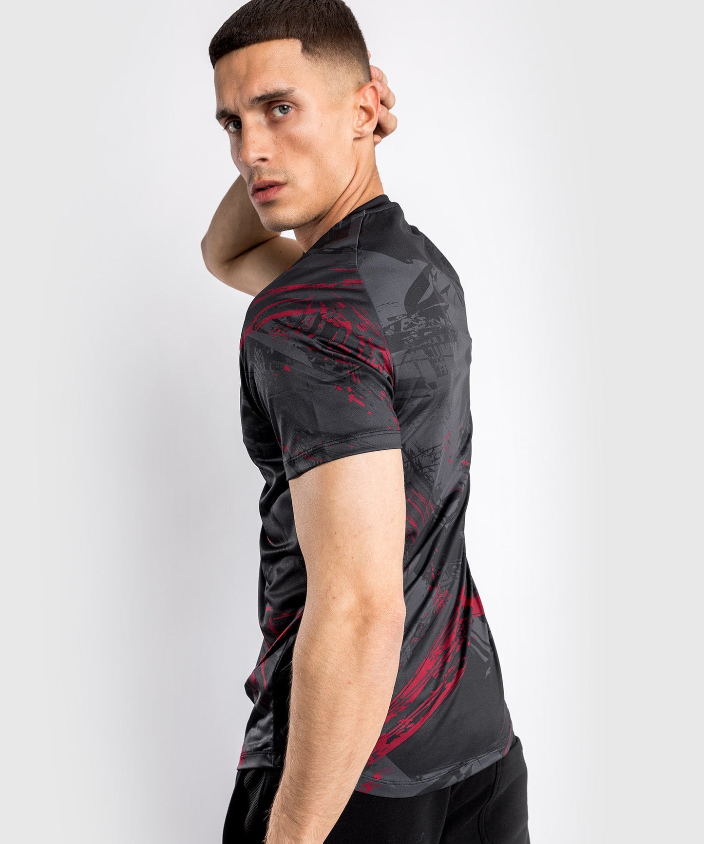 UFC Venum Authentic Fight Week 2.0 Men's Dry Tech Short Sleeve T-Shirt - Black