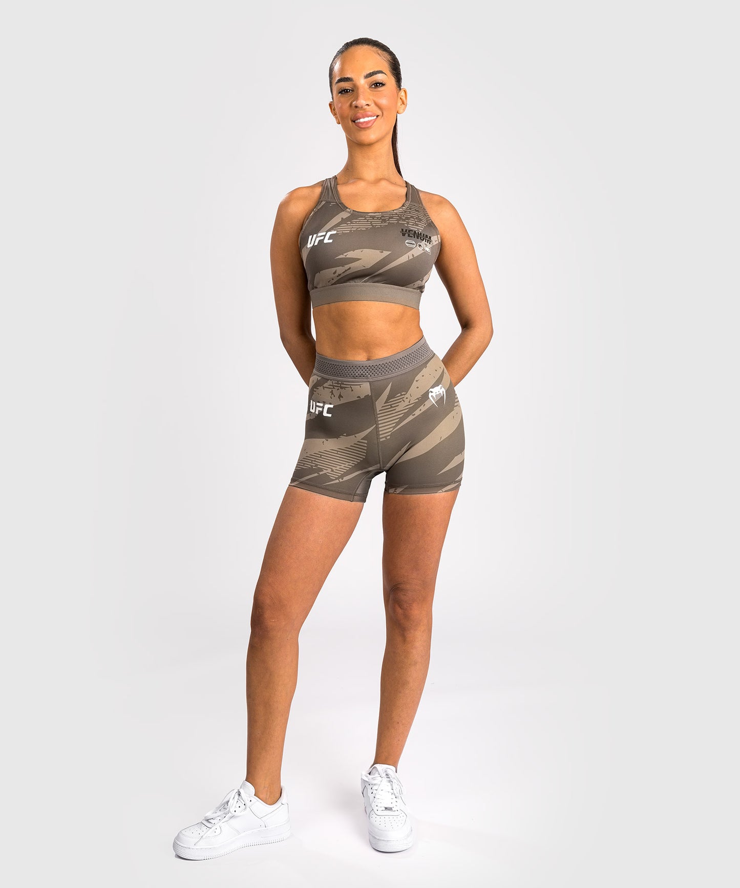 UFC Adrenaline by Venum Fight Week Frauen Vale Tudo Short - Charcoal Grey