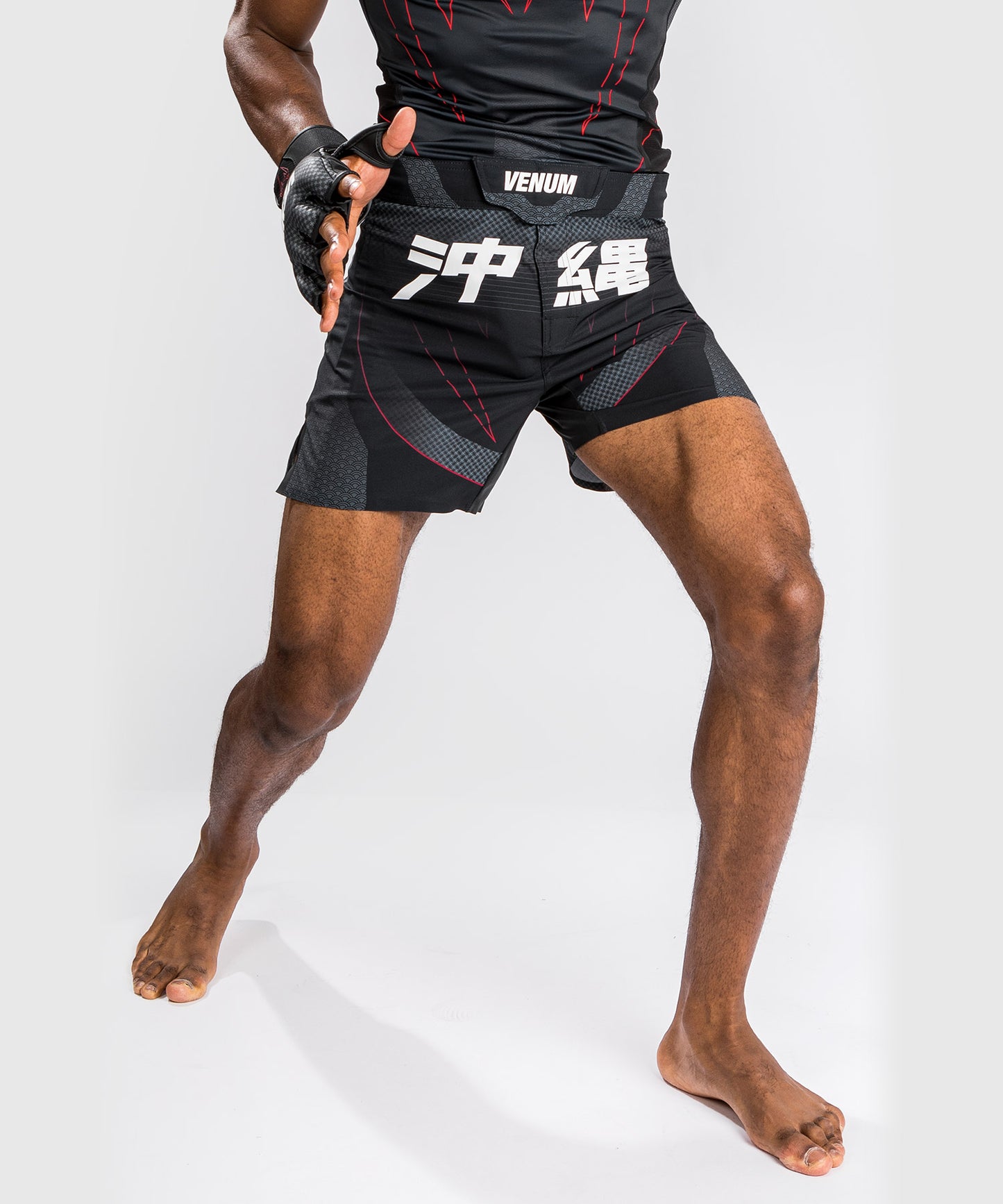 Venum Okinawa 3.0 Fightshorts - Schwarz/Rot