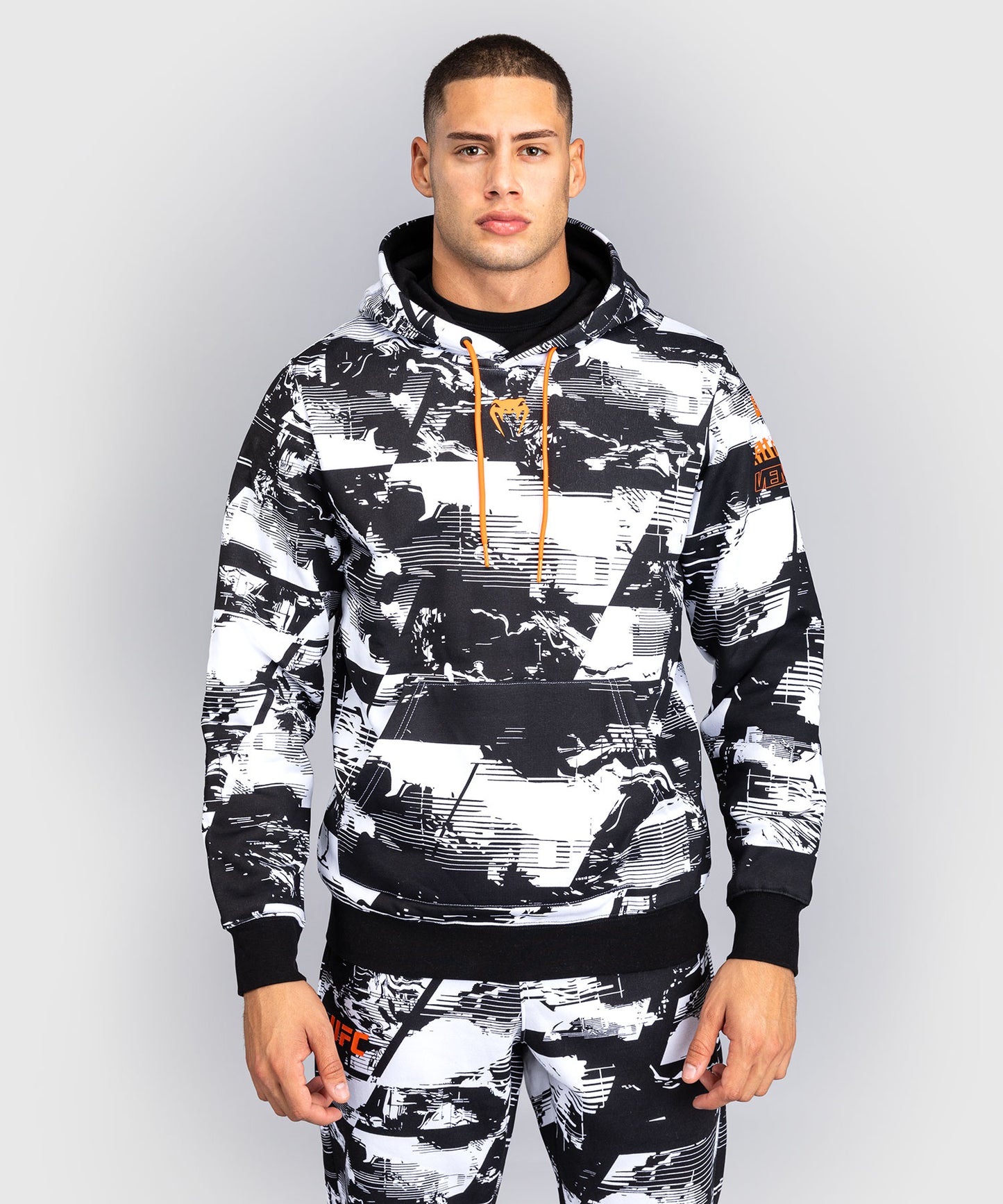 Men's UFC Zenith by Venum White Authentic Fight Week Pullover Hoodie