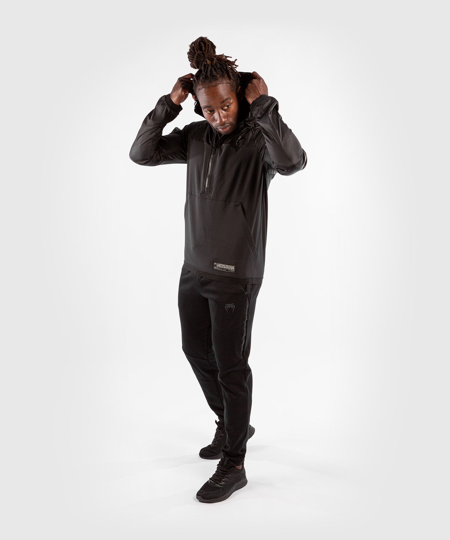 Venum Laser XT Hoodie – Black/Black