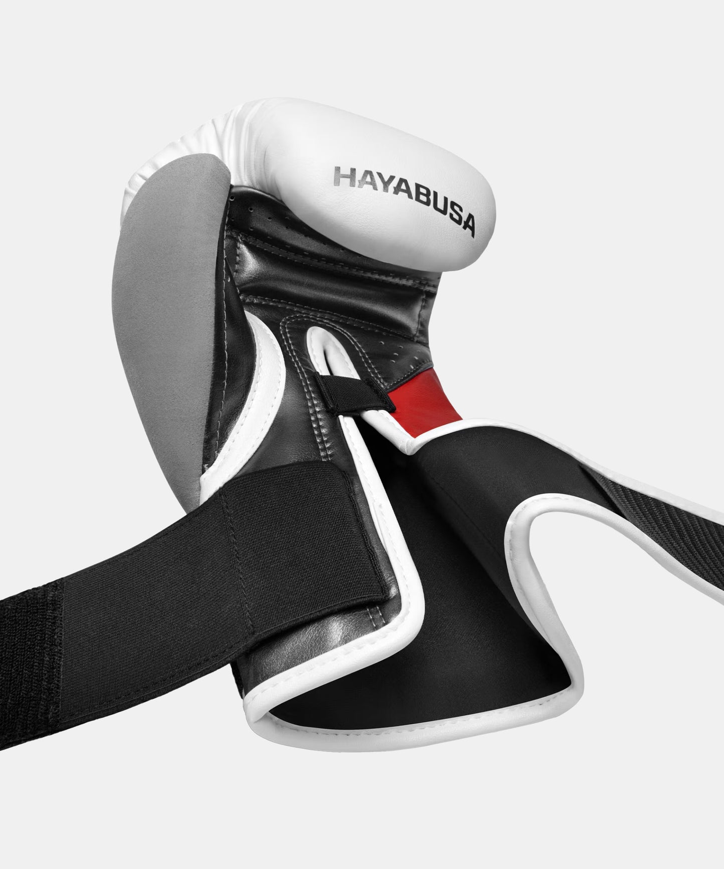Hayabusa T3 Boxing Gloves - White/Red
