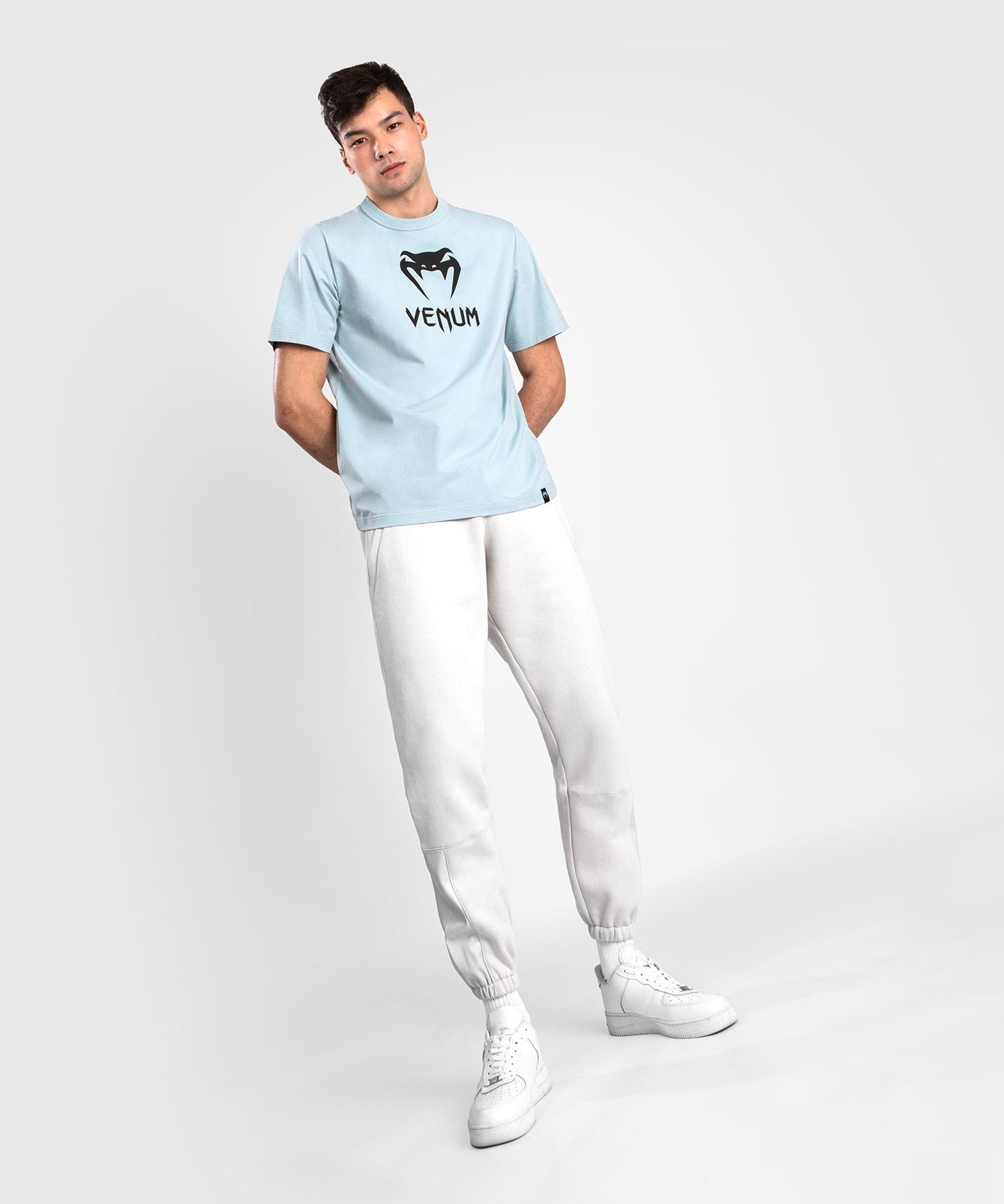 Venum Classic T-Shirt - Hellblau/Schwarz
