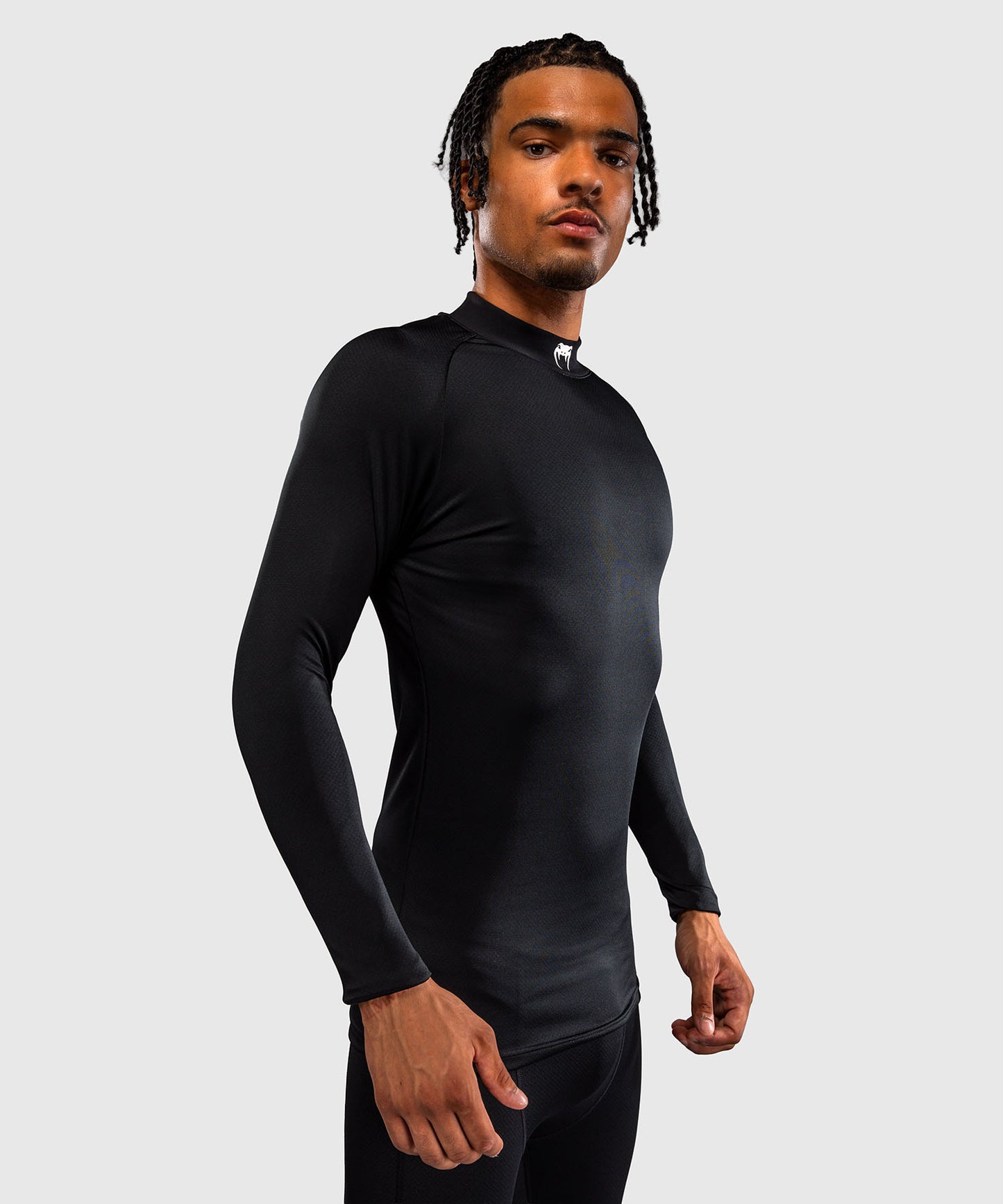 Venum MX Basics T-shirt a maniche lunghe - Nero/Bianco