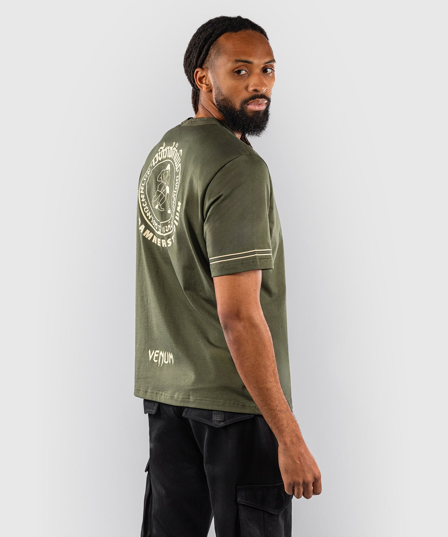 Venum x Rajadamnern T-Shirt - Verde Militare