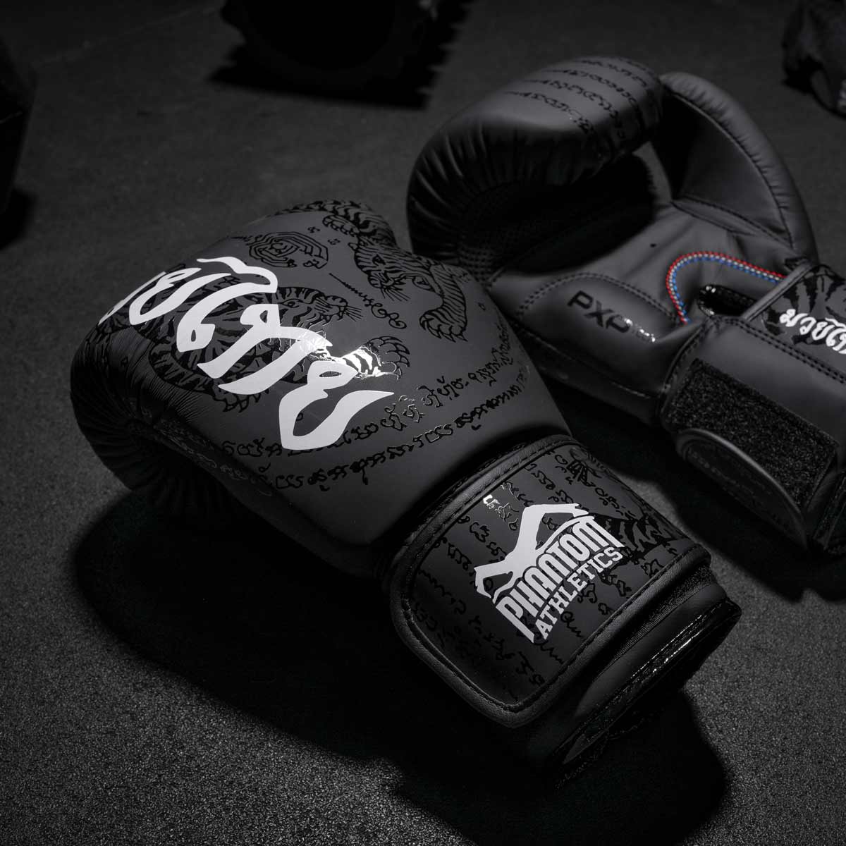 Gants De Boxe Phantom Athletics Muay Thai - Noir