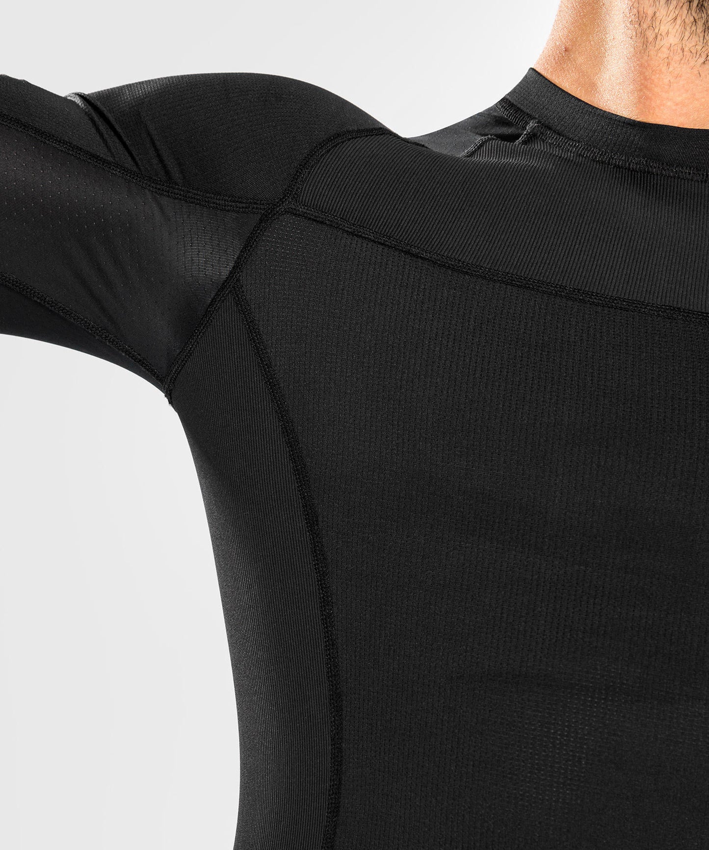 Rashguards Venum G-Fit Air à manches longues - Noir