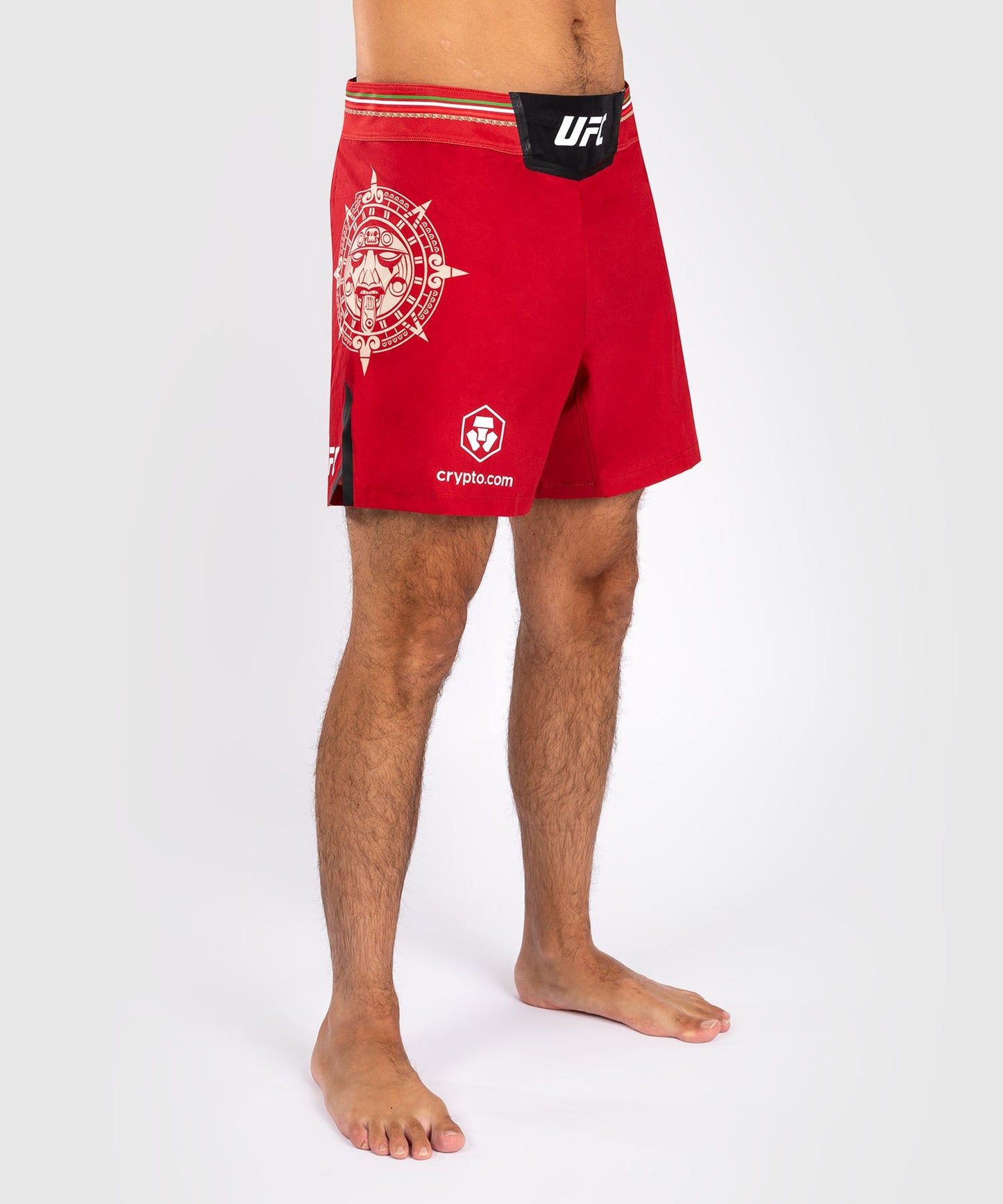 Noche UFC by Venum Authentic Fight Night Short for Men - Short Cut - Red