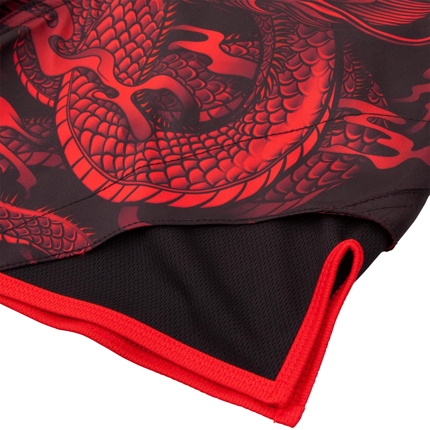 Venum Dragon's Flight short fightshorts - Black/Red