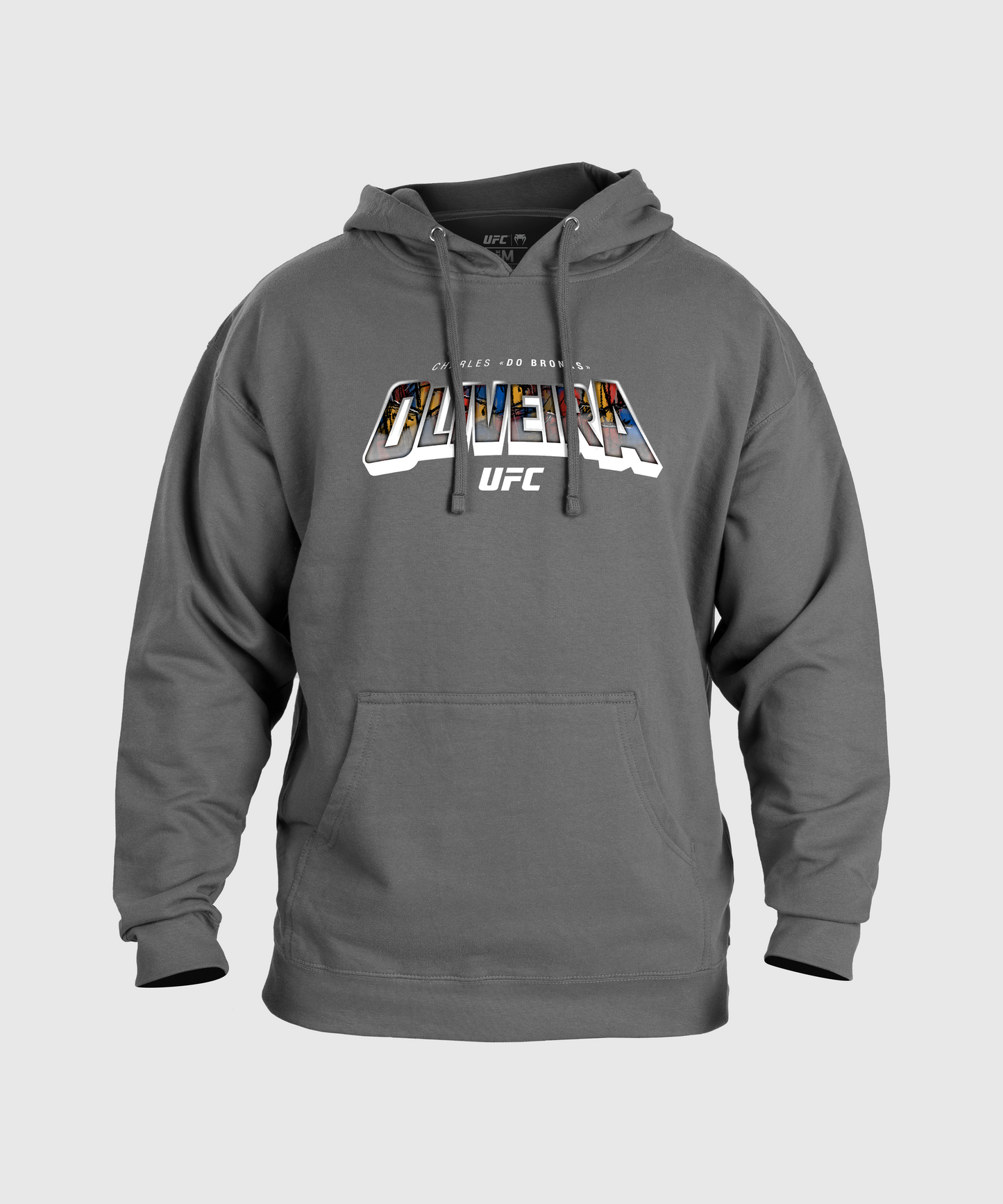 UFC Unrivaled by Venum Charles Oliveira Felpa Uomini - Grigio Melange