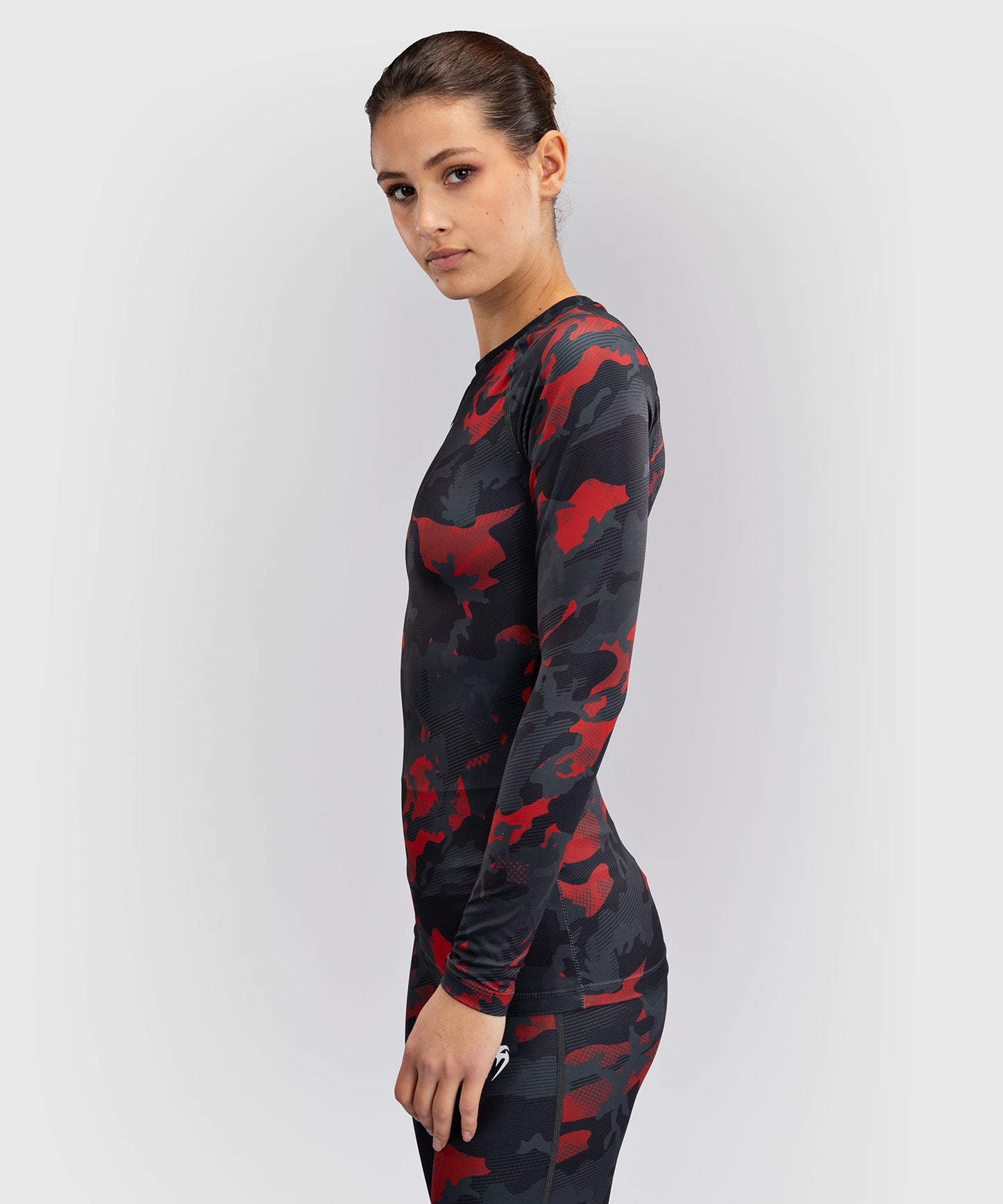Venum x Sophia Rose Women's Rashguard - Urban Red Camo