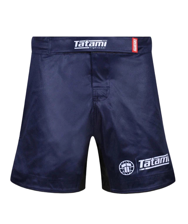 Fightshort Mid Cut Tatamifightwear Impact - Marineblau