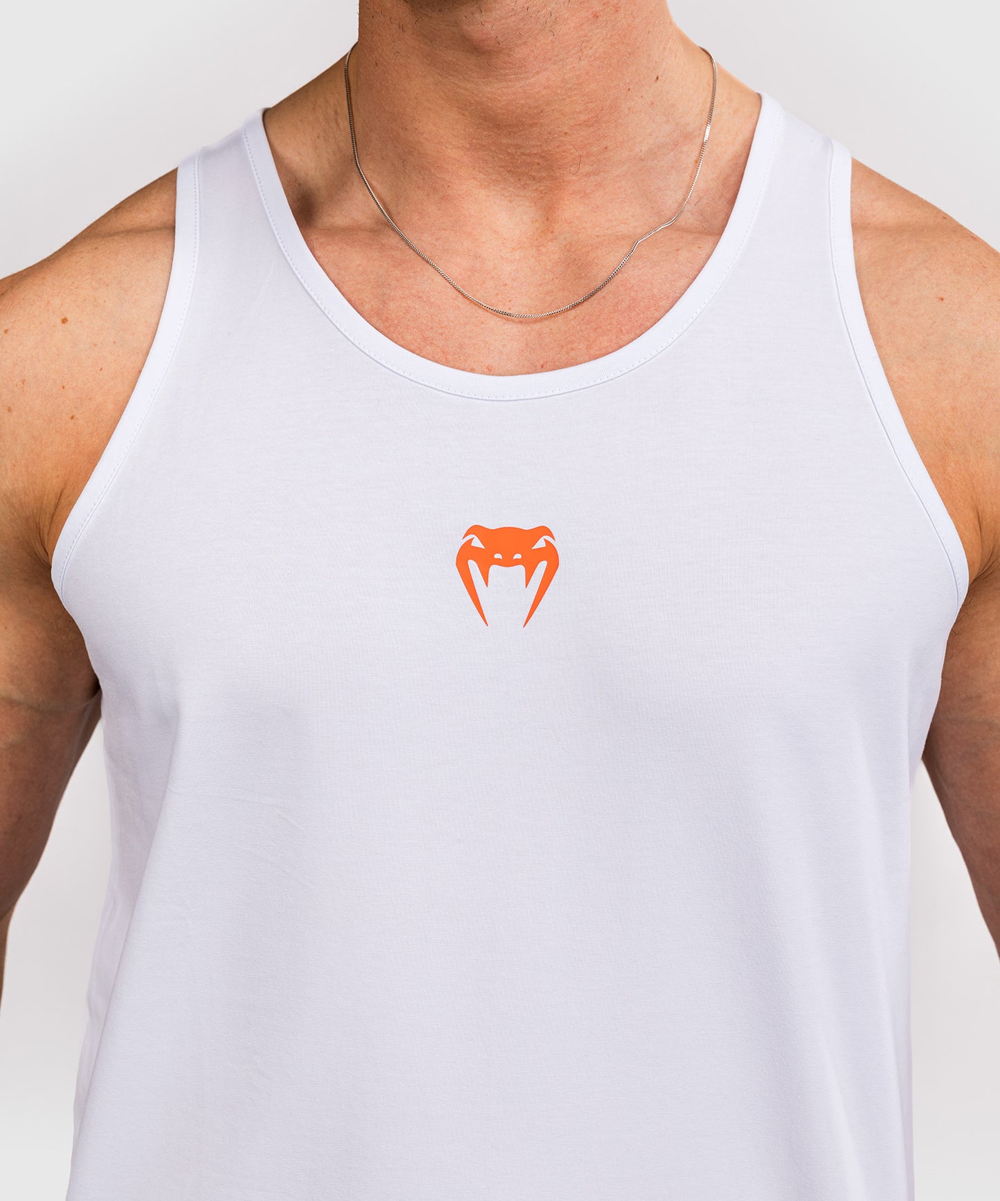 Venum Echo Tank Top - Weiß/Orange Sunset