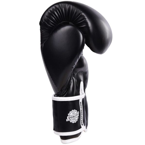 GANTS DE BOXE - 8 WEAPONS UNLIMITED - Noir/Blanc