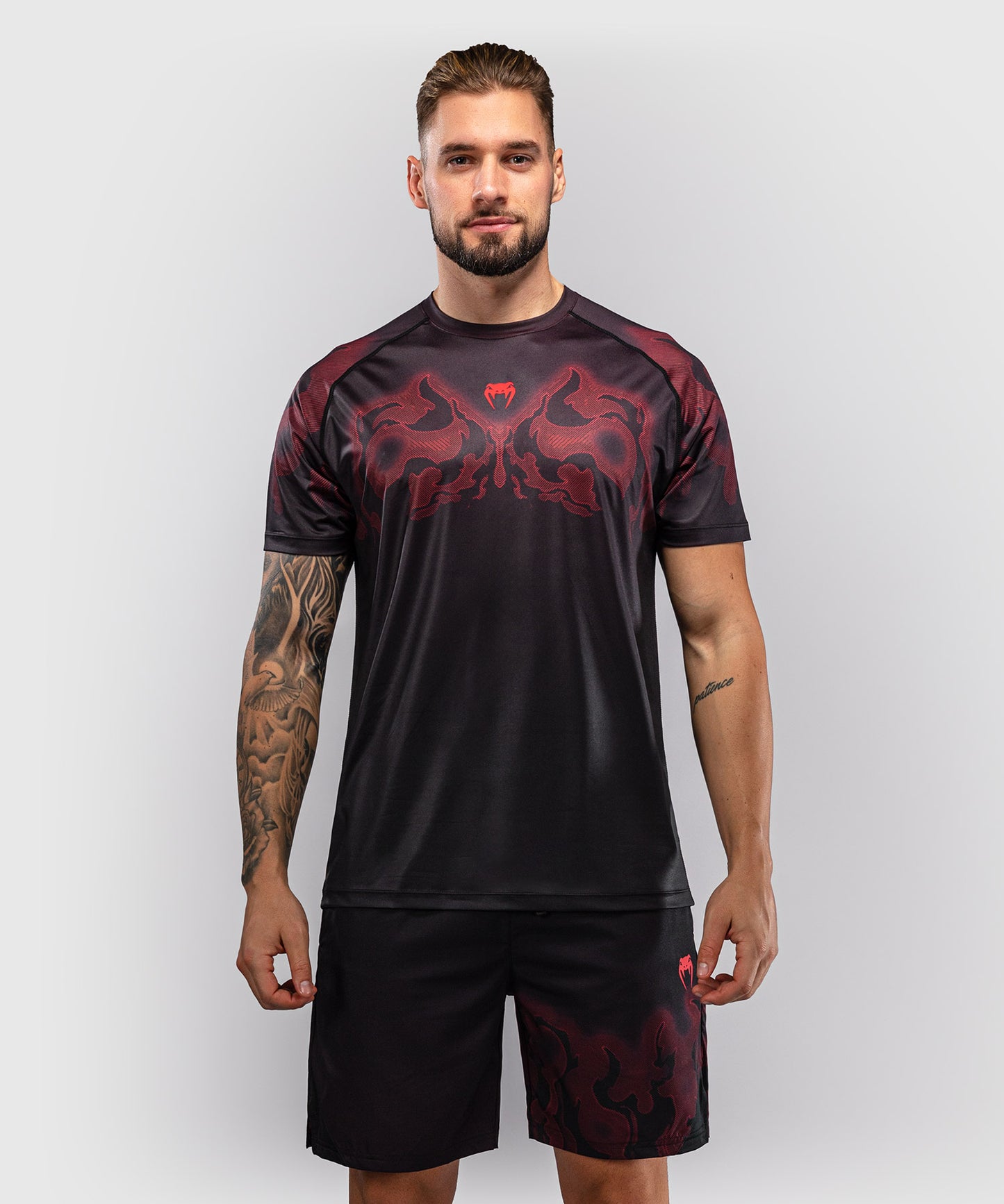 T-shirt Dry Tech Venum Spectre – Noir/Rouge