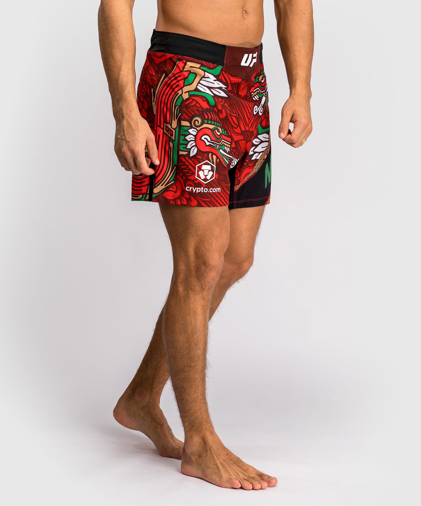 Short de Combat pour Hommes UFC Unrivaled by Venum Brandon Moreno - Rouge