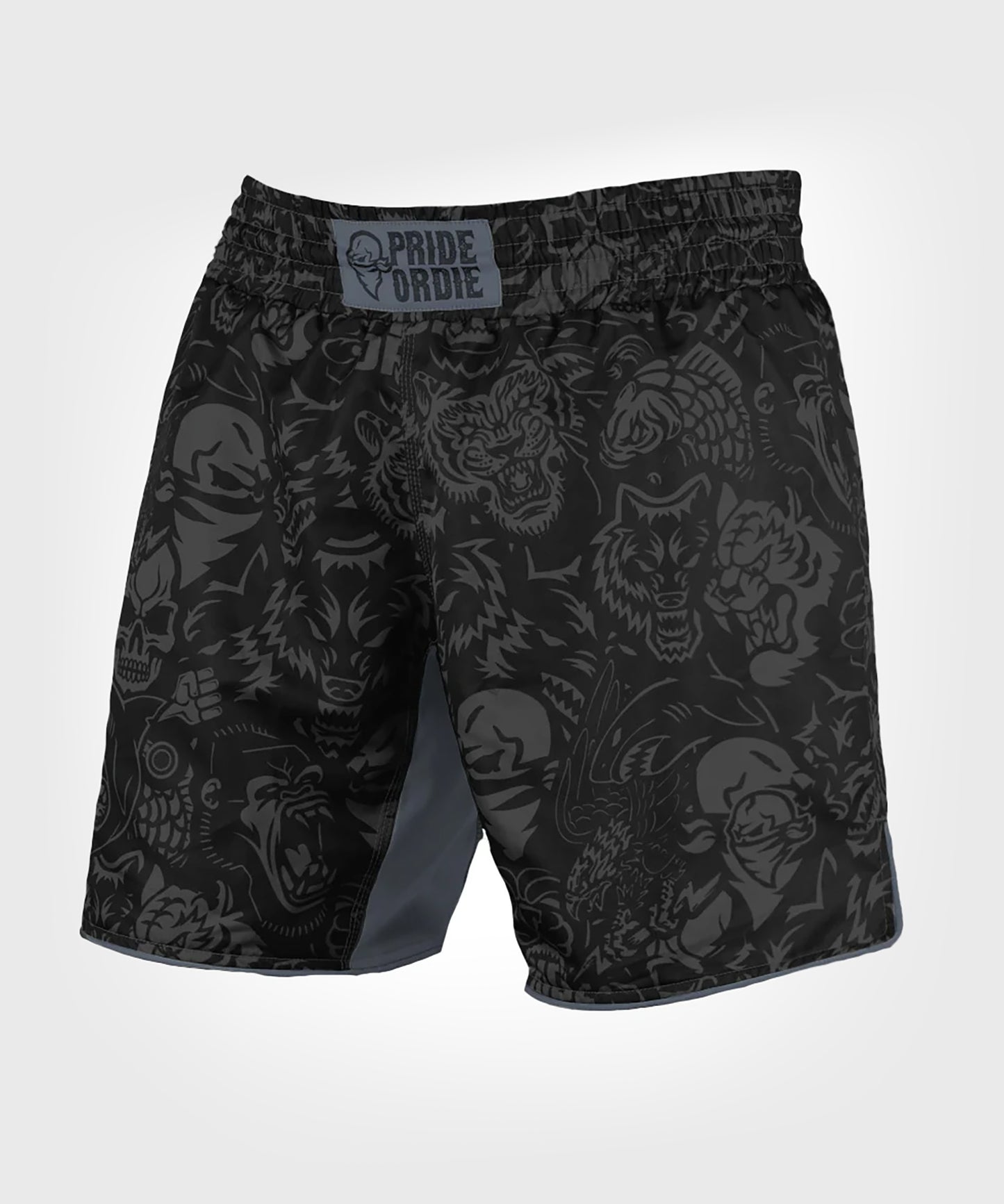 Fightshort Pride Or Die Ferocity - Noir