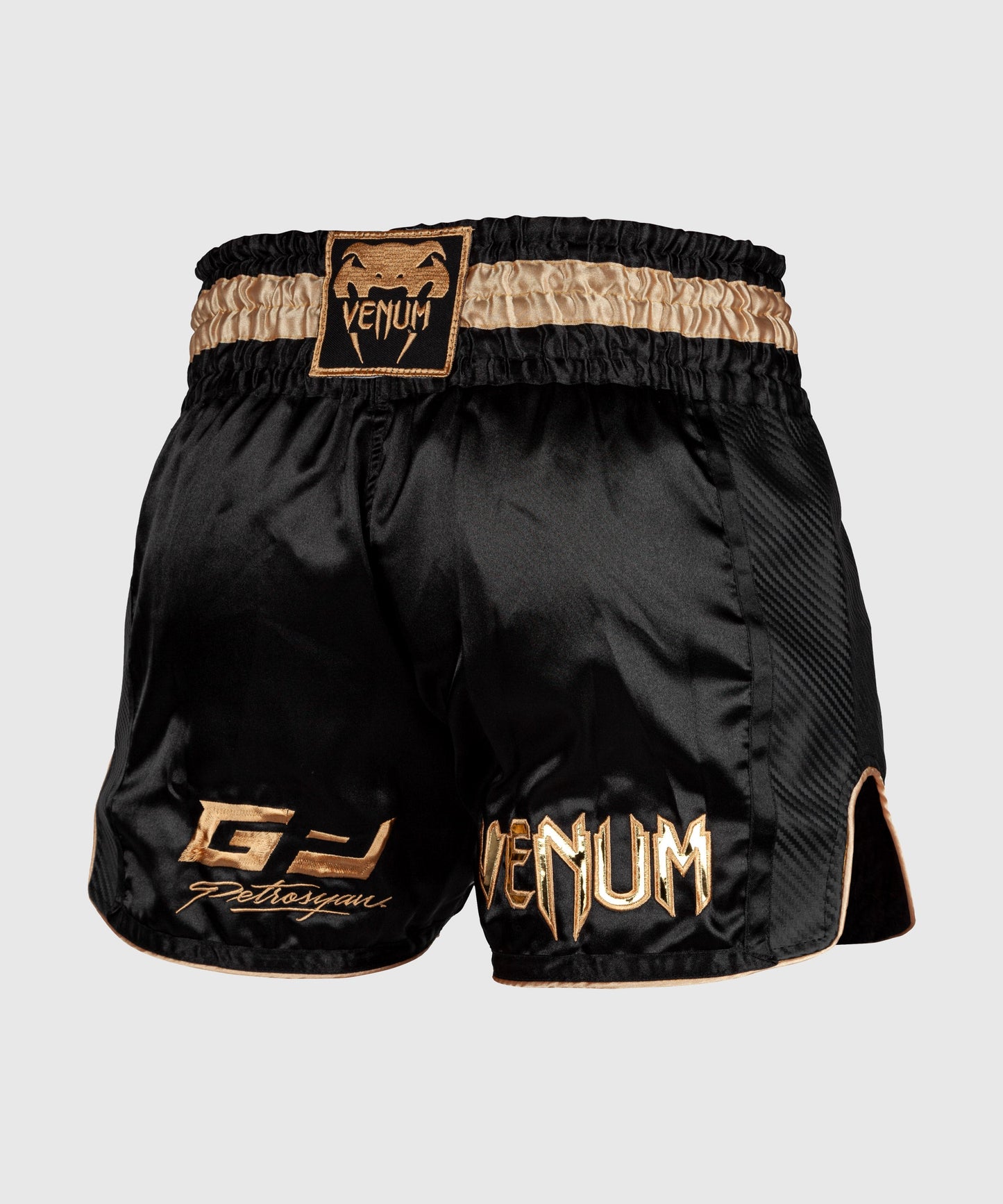 Short de Muay Thaï Venum Petrosyan - Noir/Doré