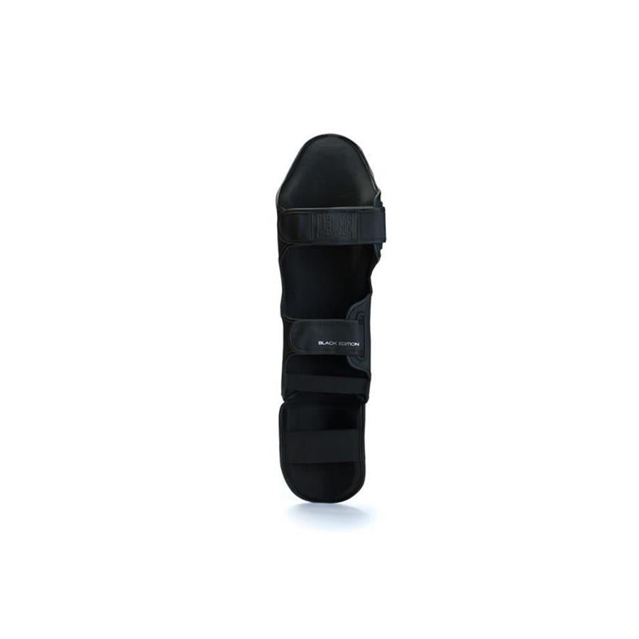 Schienbeinschützer Boxen Leone Black edition - Schwarz