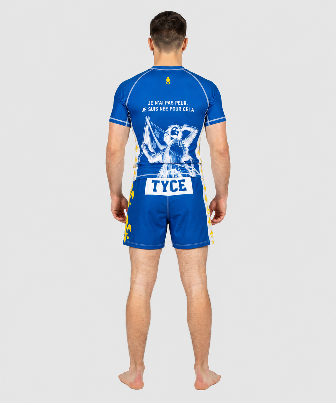 Rashguard TYCE CULTURE OF WAR Jeanne d'Arc - Bleu