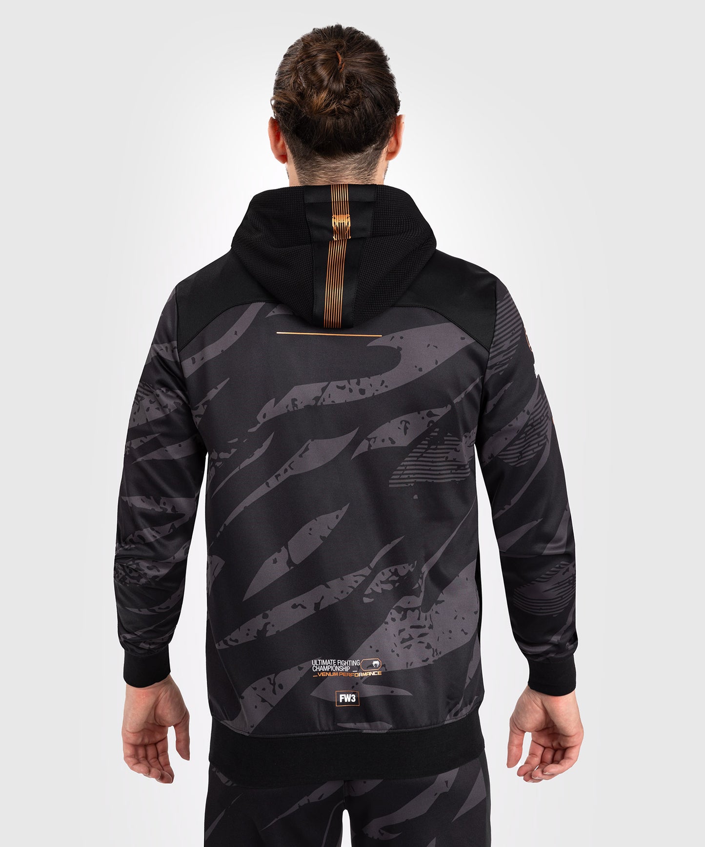 UFC Adrenaline by Venum Fight Week Felpa Con Cappuccio e zip da Uomo - Urban Camo