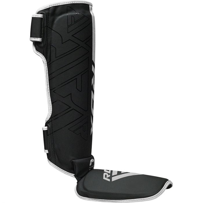 RDX F6 Shin Guards - Black/White