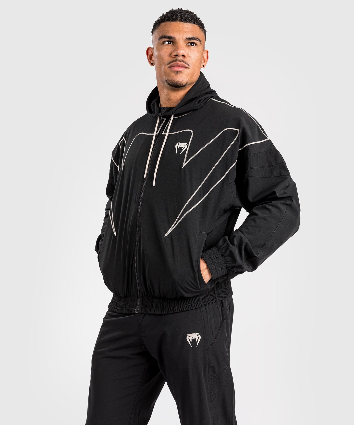 Venum Attack 90 sweat jacket - Black/White