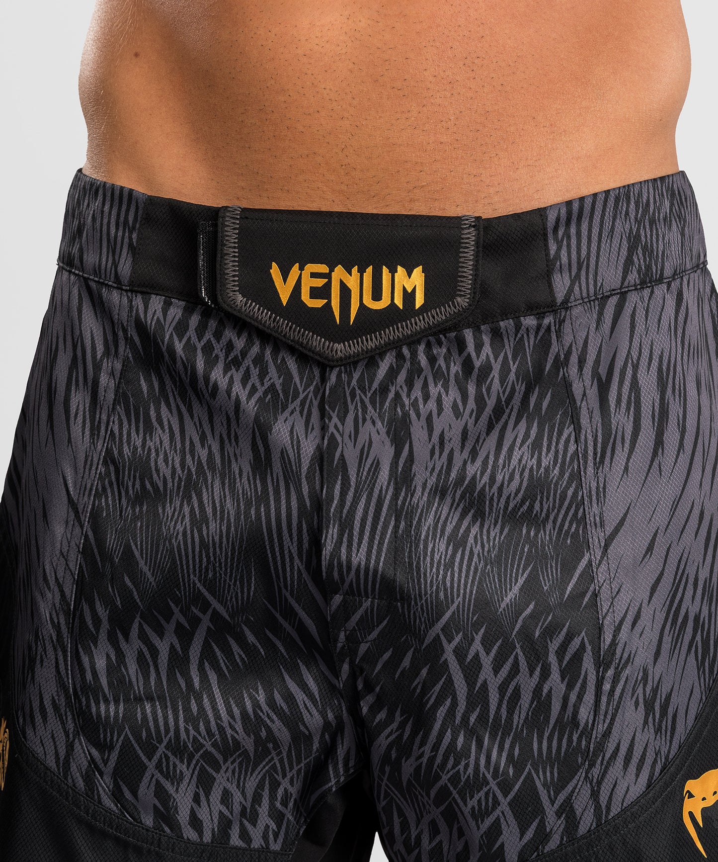 Venum x Chimaev Kampfshorts - Schwarz/Grau