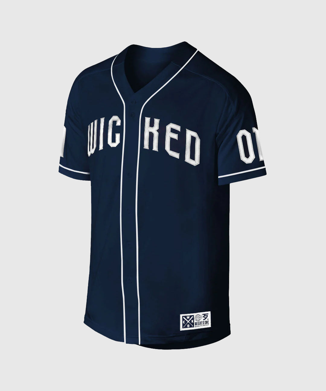 Wicked One Outfielder Baseballhemd - Marineblau