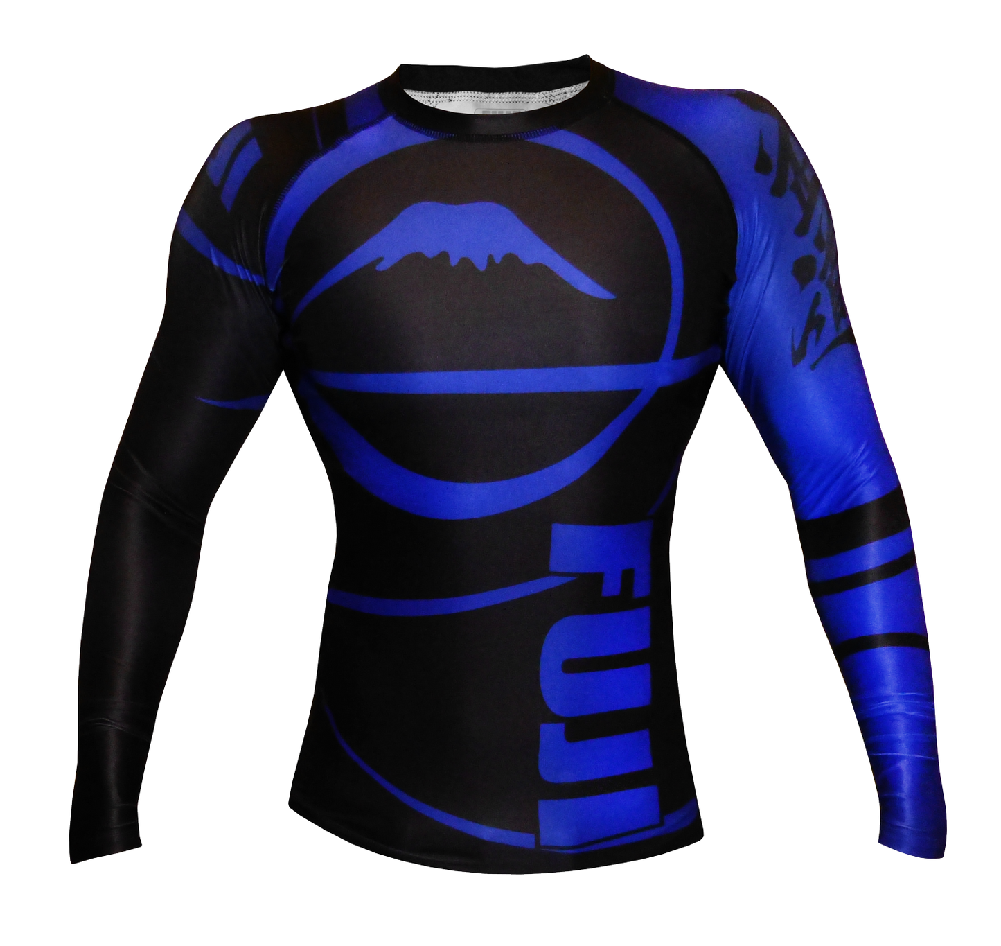 Rashguard Fuji Sports Freestyle IBJJF Ranked - Long Sleeve - Blue