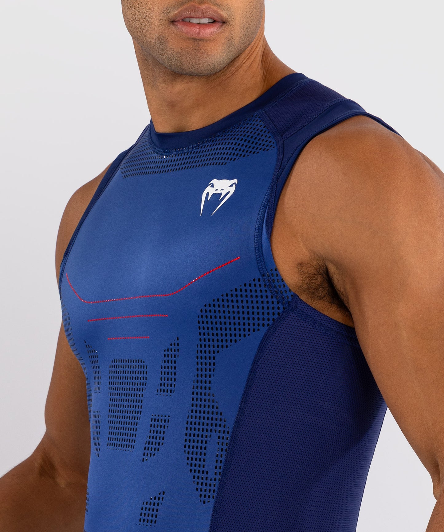 Venum Technical 3.0 Sleeveless Rashguard - Midnight Blue