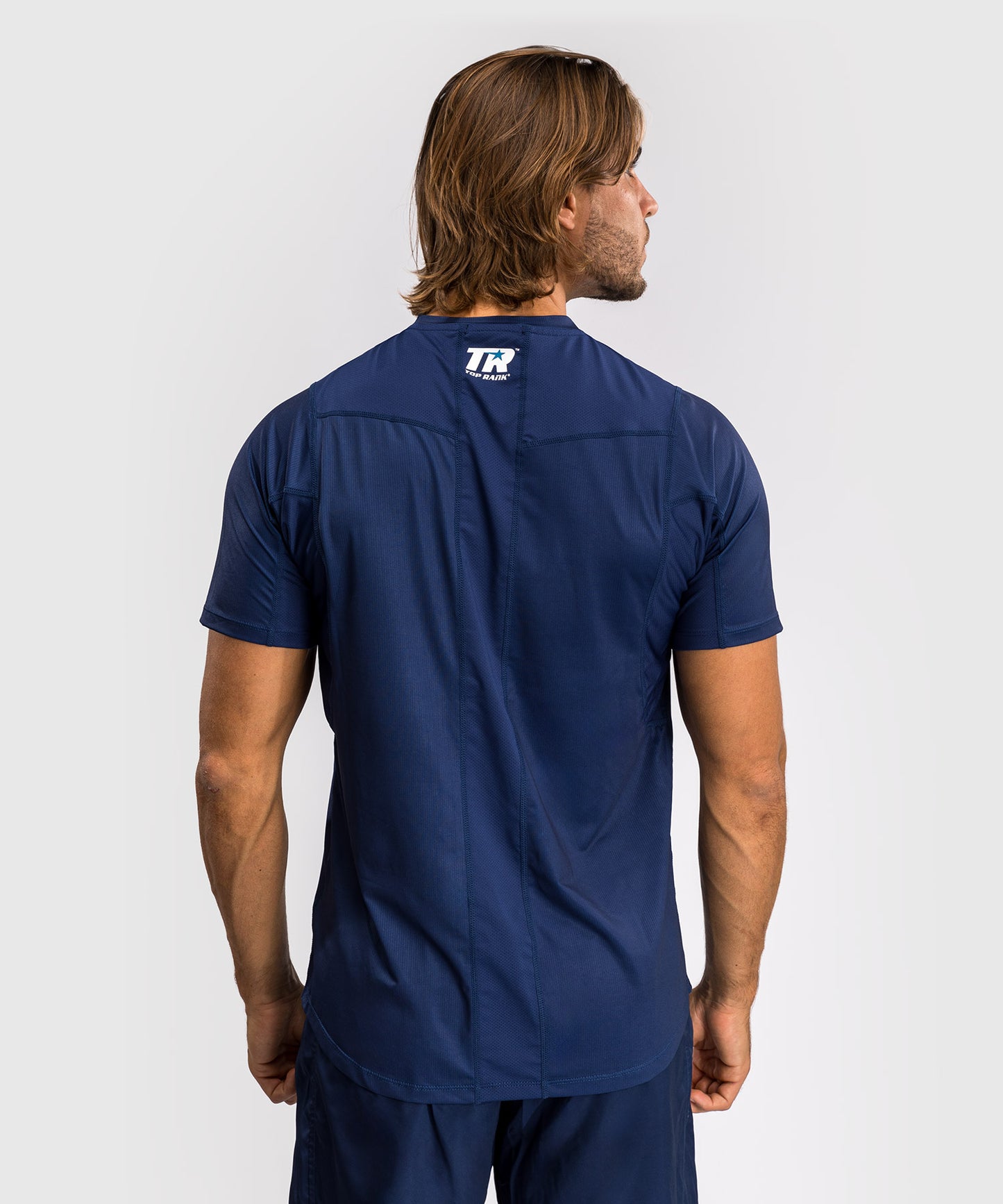 Venum x Top Rank Original Camiseta Dry-Tech para Hombre - Azul Marino