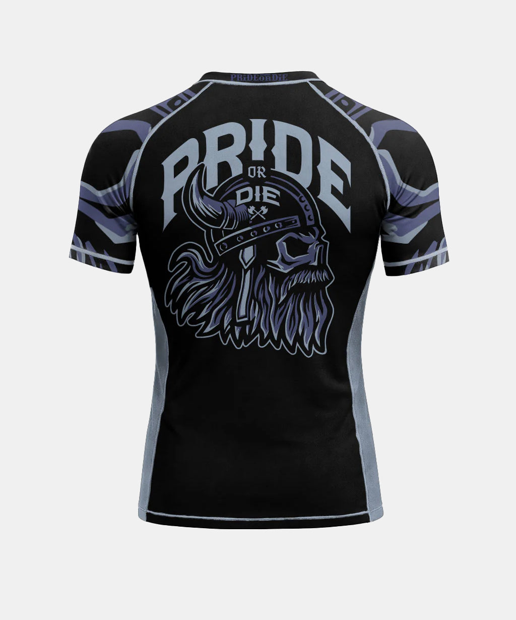 Rashguard À Manches Courtes Pride Or Die Brotherhood V.2 - Noir