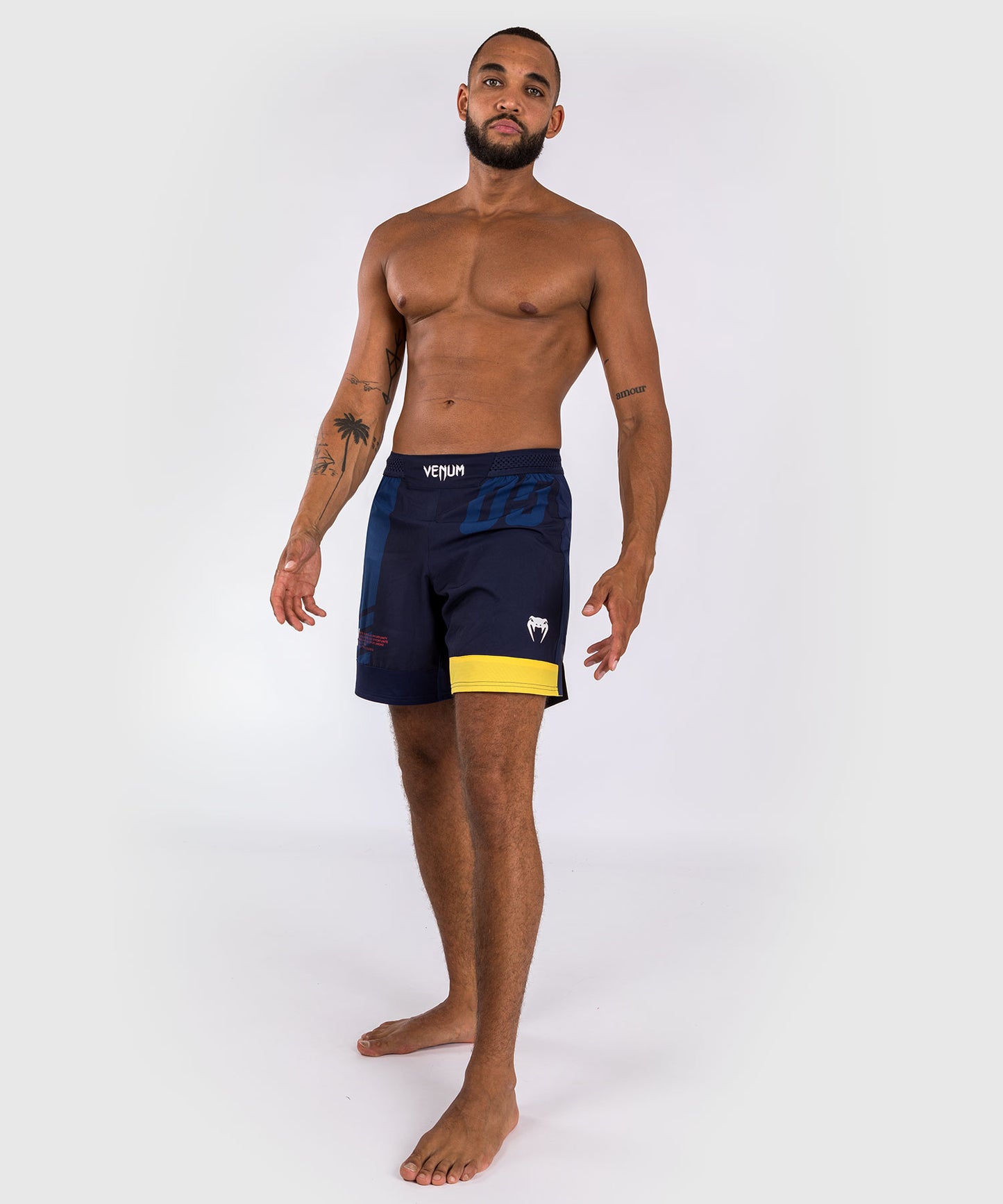 Venum Sport 05 Combat Shorts - Blau/Gelb