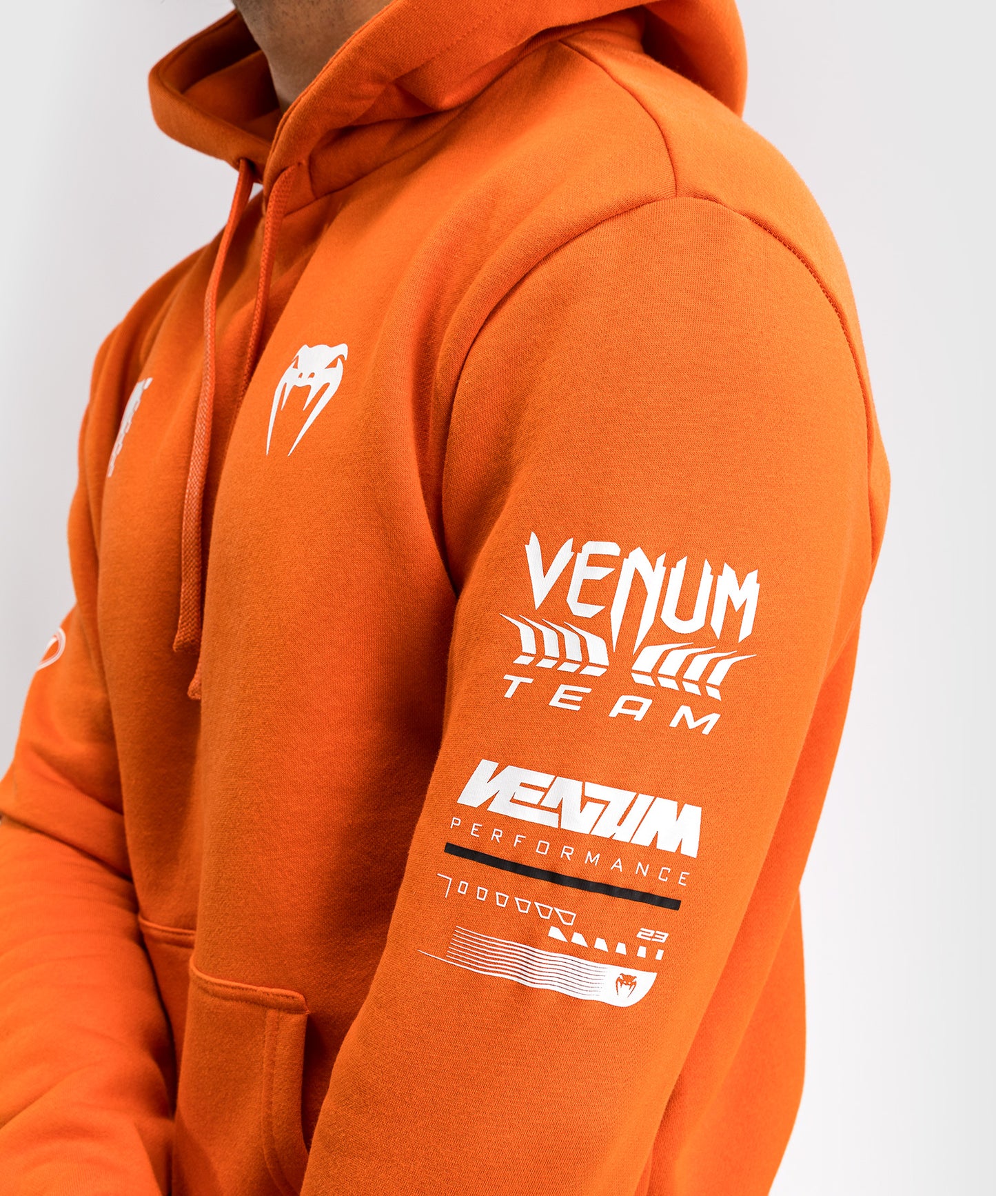 Venum Motorsport Hooded Sweatshirt - Tangerine