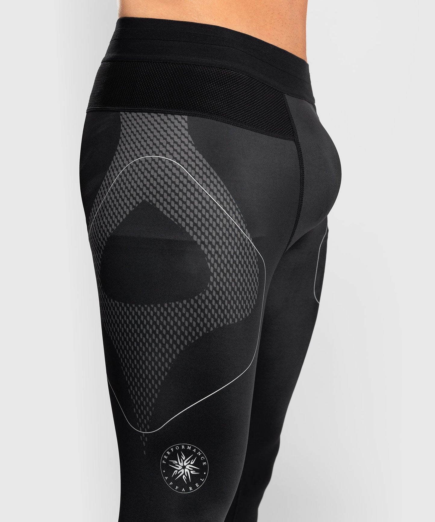 Pantalon de Compression Venum Nexus – Noir/Argent