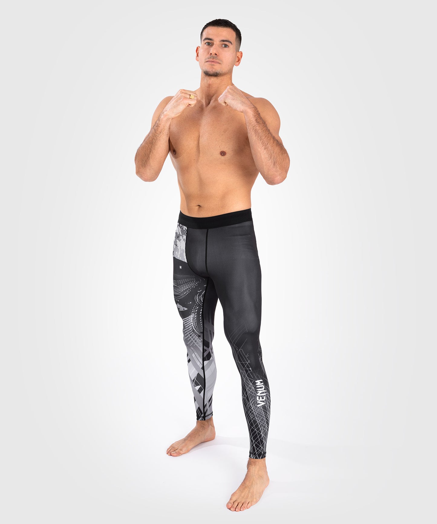 Venum Gorilla Jungle Pantaloni a compressione - Nero/Bianco