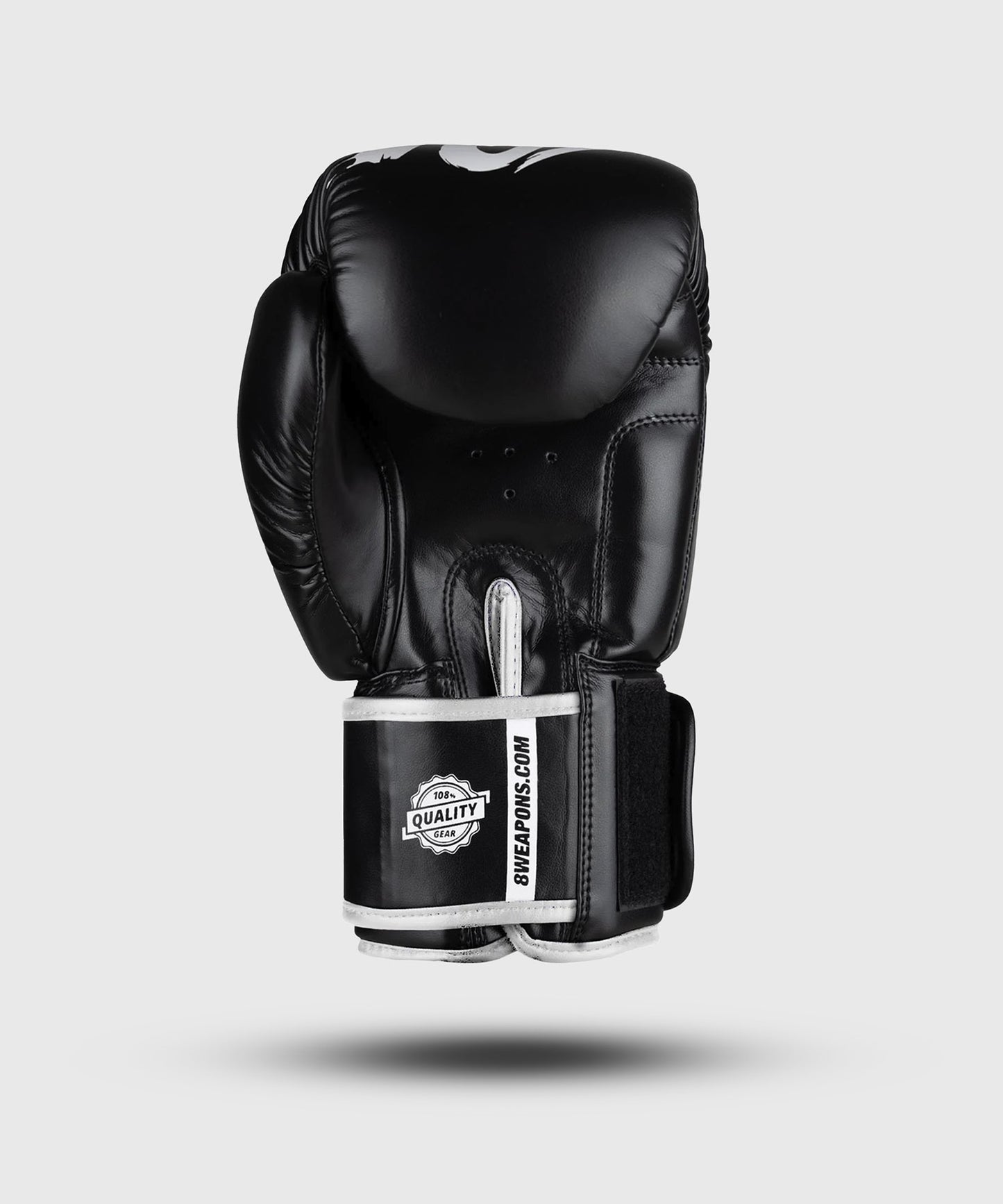8 Weapons Unlimited 2.0 Boxhandschuhe - Schwarz/Weiß