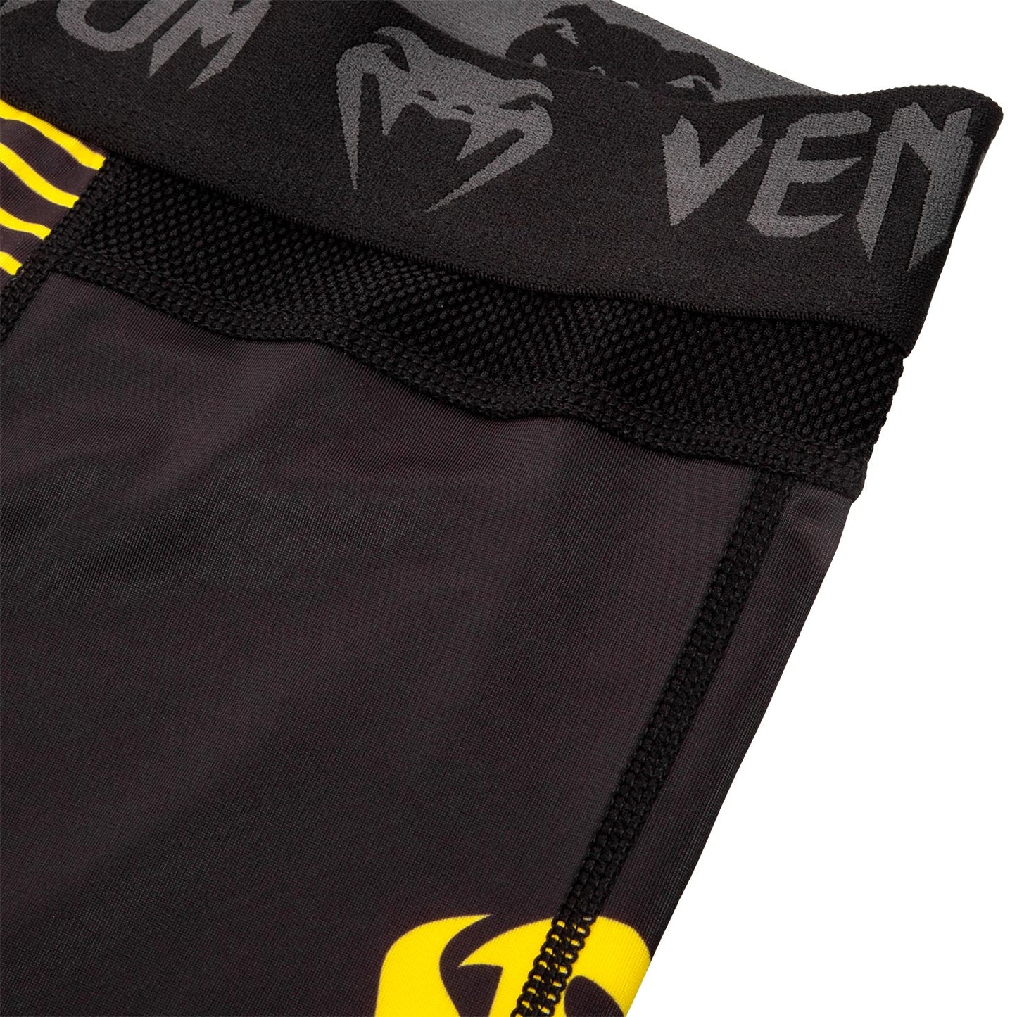 Venum Okinawa 2.0 Compression Pants - Black/Yellow