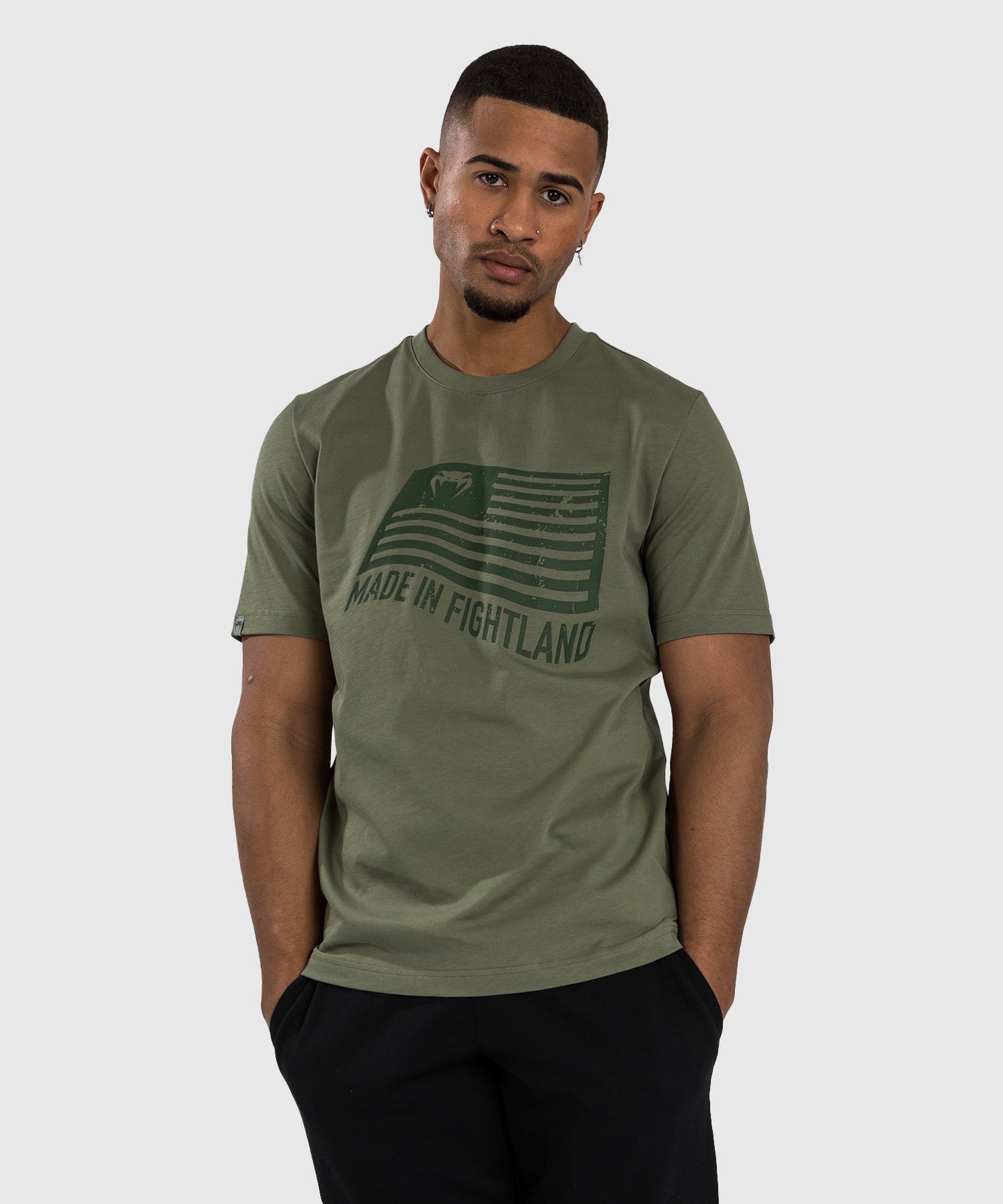 T-Shirt Venum Made in Fightland - Khaki