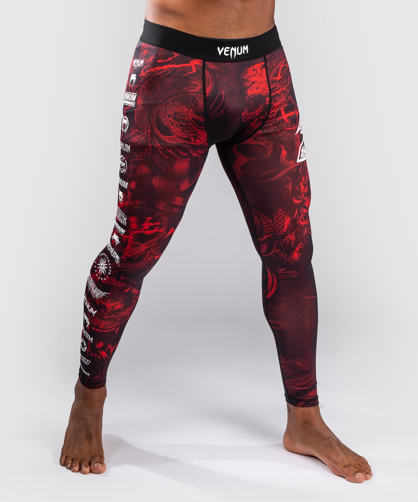 Venum 20th Anniversary Spats - Negro/Rojo