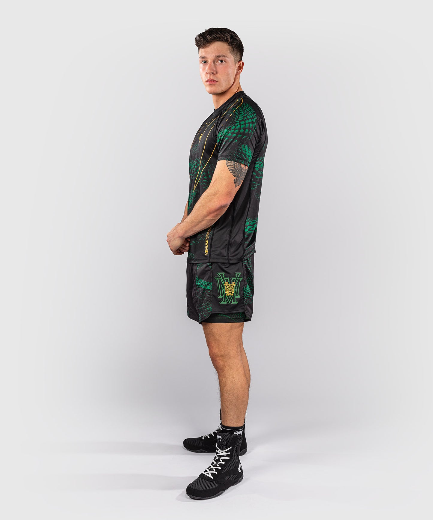 T-shirt Dry Tech Venum Matupa - Noir/Vert/Or