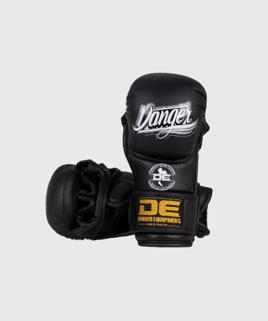 Danger MMA Sparring Gloves – Schwarz